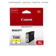 Original Canon Tinte yellow PGI-1500XL Y für 935 Seiten