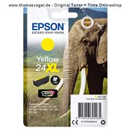 original Epson Tinte 24XL gelb C13T24344012 (740 Seiten)