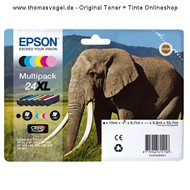 original Epson Tinten Multipack 24XL 6-farbig C13T24384011