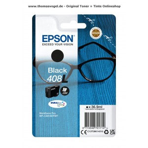 Epson Tinte 408L schwarz 36.9ml