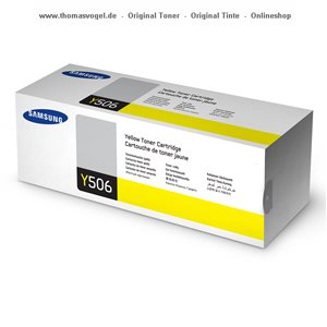 Original Samsung Toner gelb XL CLT-Y506L für 3.500 Seiten